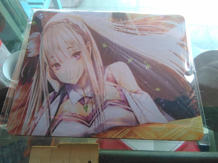 Gambar MOUSEPAD EMILIA ANIME RE ZERO KARA HAJIMERU dari digisablonpekalongan undefined Tokopedia