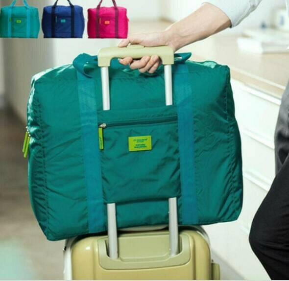 Foldable Duffle Bag Travel Folding Carry Bag Folding Bag Tas Lipat