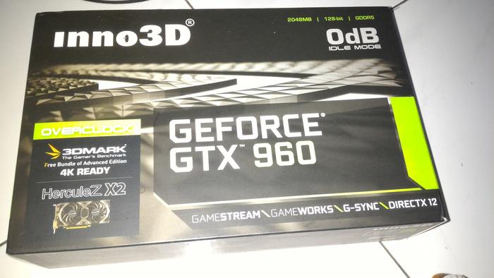 VGA Inno3d Ge Force GTX 960 2GB OC di Wolfie Corner Tokopedia