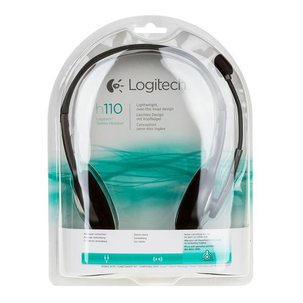 Jual Logitech Stereo Headset H110 Kota Administrasi Jakarta - Main Image