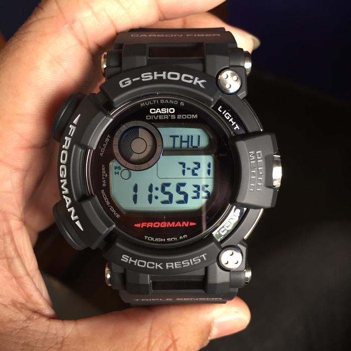 Frogman Gwf G Shock Frogman Icerc Gwf G Shock Petak Petronas G