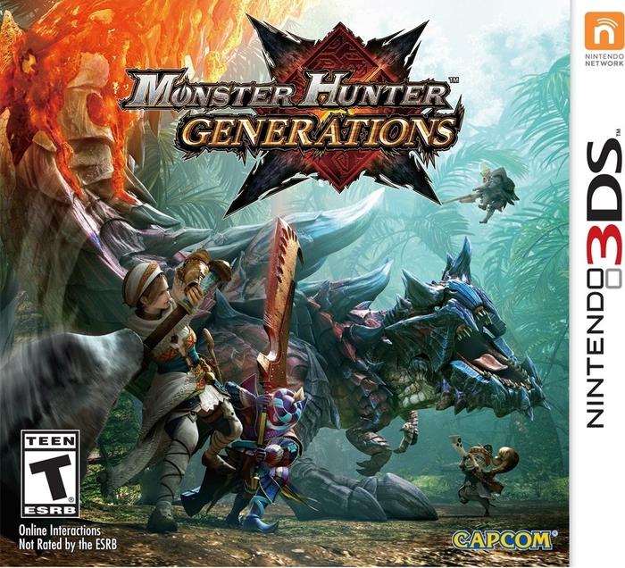 Jual 3DS Game Monster Hunter Generations (USA) Kota
