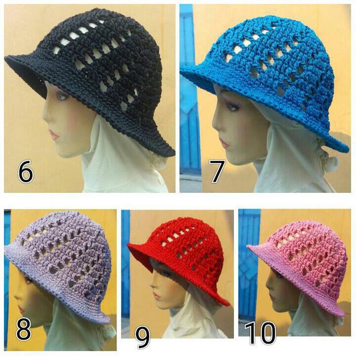 Jual topi rajut handmade 0401 - Kota 