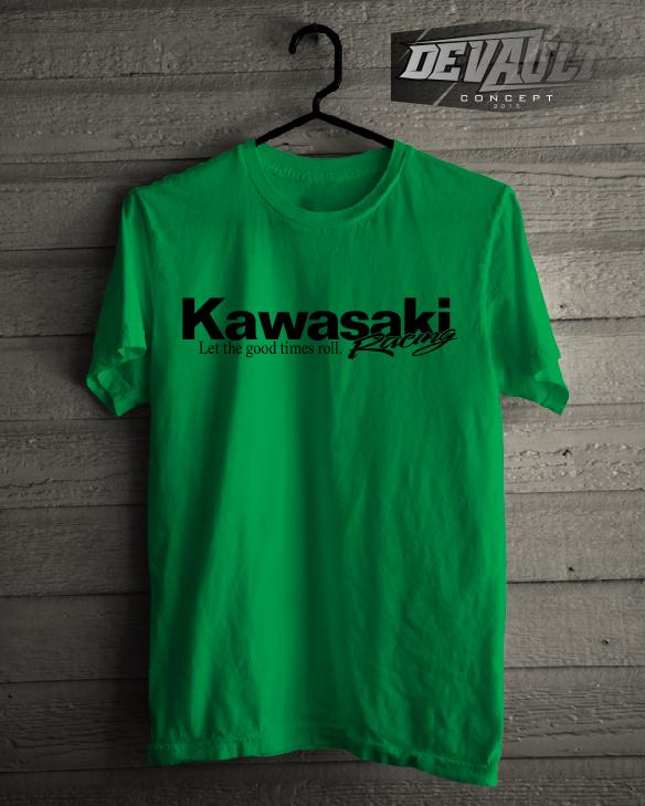 Jual Kaos/T-shirt Kawasaki Racing Let 