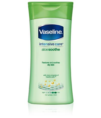 lotion vaseline aloe vera