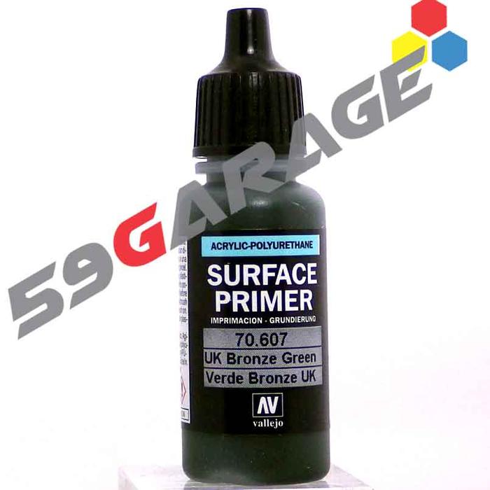 Gambar Vallejo 70607 Surface Primer U.K. Bronze Green -cat Military model kit dari 59garage undefined Tokopedia