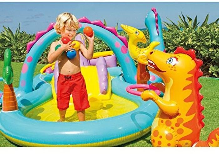 Intex Dinoland Inflatable Pool 57135 Intex Jual Kolam Renang