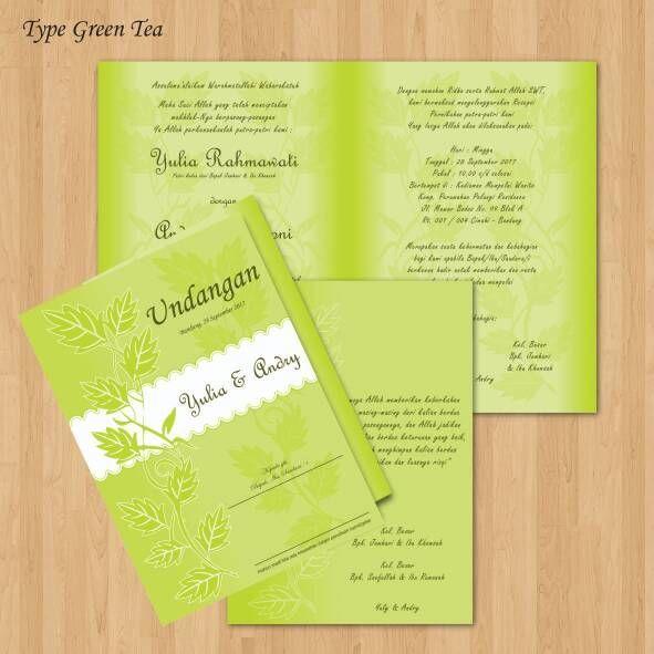 Jual Undangan Pernikahan Blanko Lipat 2 Kota Tangerang Epa Wedding Tokopedia