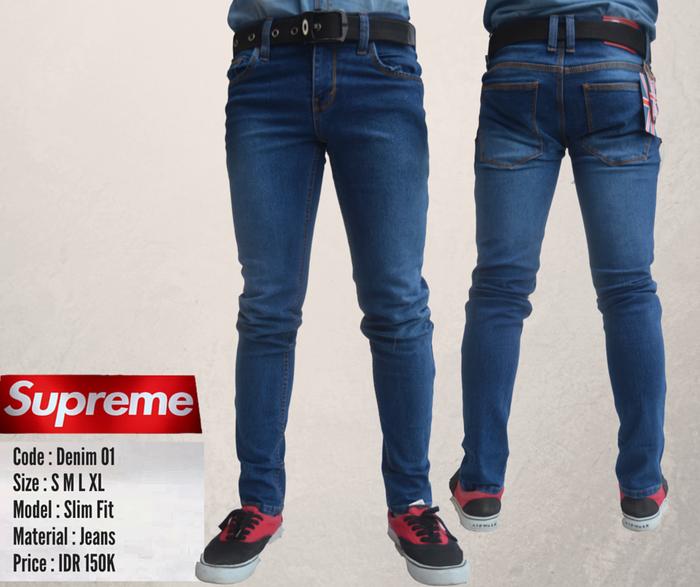 Jual Celana Jeans Supreme / Celana 