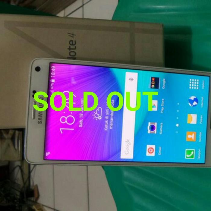 Jual samsung galaxy note 4G LTE N910A mulus global (eropa