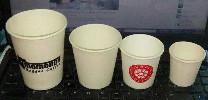Jual Paper Cup dari ukuran terkecil 2.5oz cocok untuk tester atau ...