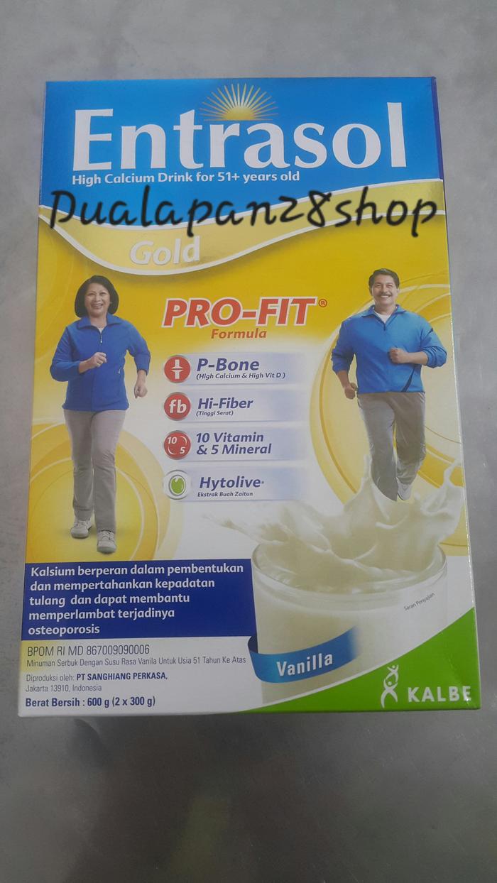 Gambar Entrasol gold vanila 600gr dari dualapan undefined Tokopedia