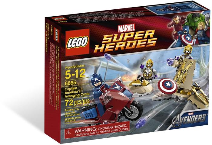 Jual LEGO 6865 Captain America's Avenging Cycle Kota