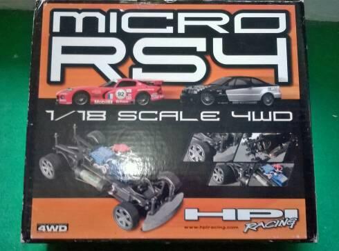 HPI 1/18 マイクロ RS4 ダッジ バイパー 未使用RCマイクロRS4 ダッジ