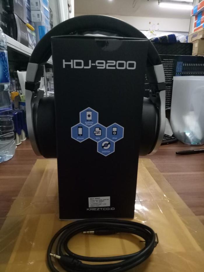 Gambar HEADPHONE KREZT HDJ 9200 dari Glodok Elektronik Sparepart undefined Tokopedia