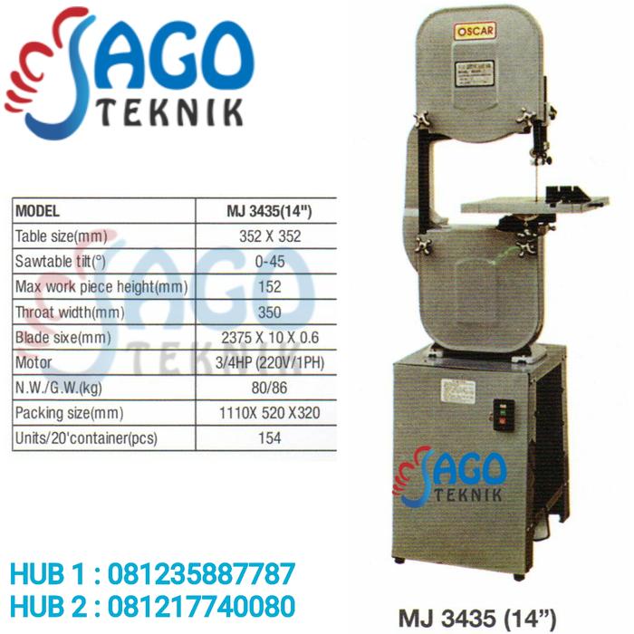 Jual Wood Cutting Band Saw 14\