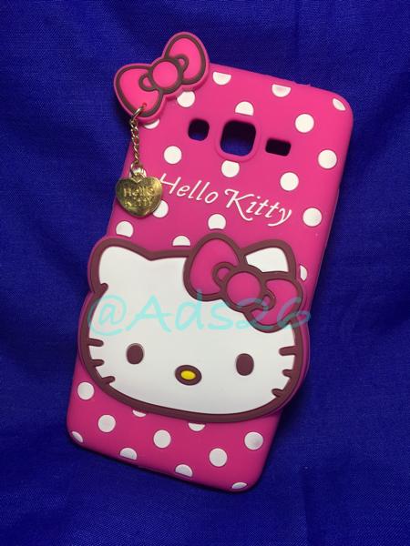 Gambar Case 4D Hello Kitty Samsung Galaxy Grand Prime/Silikon/Softcase dari Ads26 undefined Tokopedia
