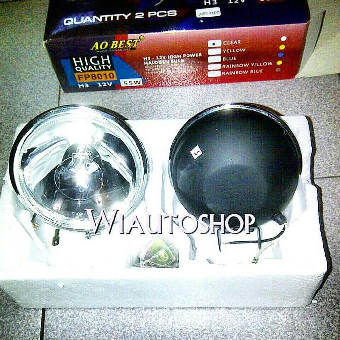 Gambar Fog Lamp Karimun Kotak Universal 10cm dari WIAUTOSHOP X CRYSTAL MART undefined Tokopedia