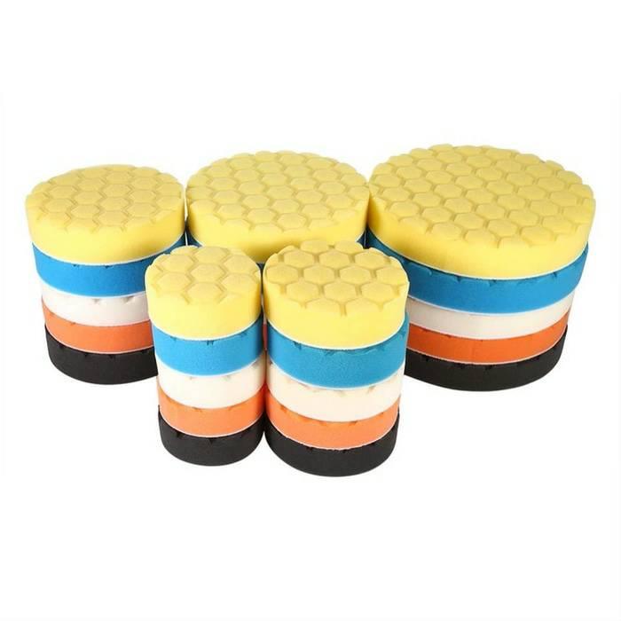 Gambar 5 Inch (12.5 cm) Hex-Logic Buffing Spon Poles Pad perawatan cat mobil dari Blurays undefined Tokopedia