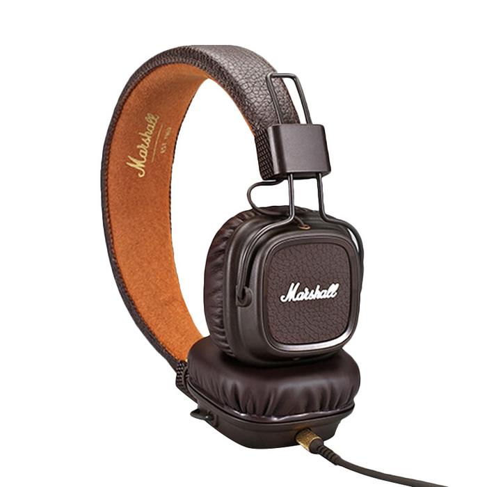 Jual Marshall Major II Headphones with Mic \u0026 Remote - Brown - Jakarta Barat  - My shop acc | Tokopedia