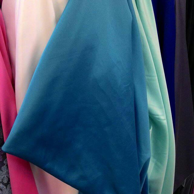 Jual Satin Velvet Biru Tosca Jakarta Pusat Unimen Jaya Textile Tokopedia