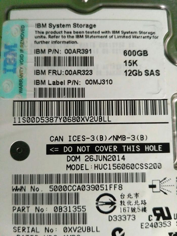 IBM 01AC595 - IBM V5000 G2 600GB 15K 12G SFFSAS HDD - Foto 4