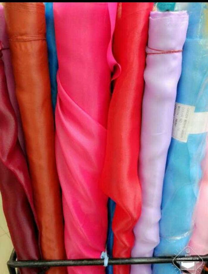 Jual Kain Organza Polos Jakarta Pusat Dipta Colection Tokopedia