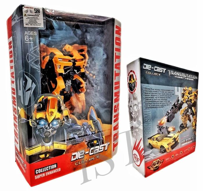 Gambar DIECAST TRANSFORMER BUMBLEBEE - MAINAN ROBOT BUMBLEBEE dari istanatoys.net undefined Tokopedia