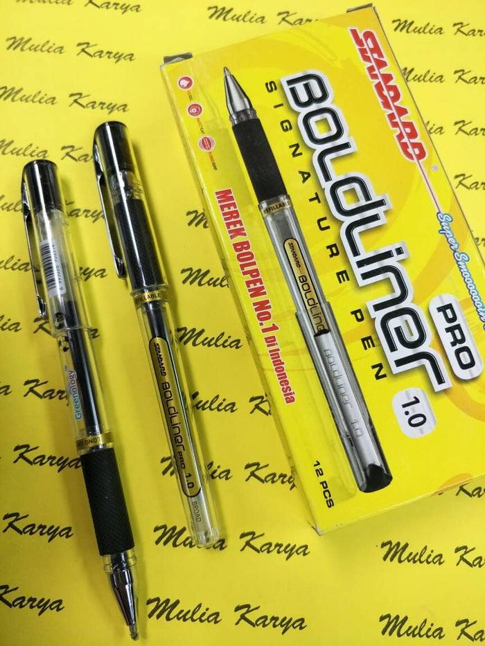 Jual Pen Ballpoint Boldliner 1 0 For Signature Pen Tanda Tangan Jakarta Utara Mulia Karya Tokopedia