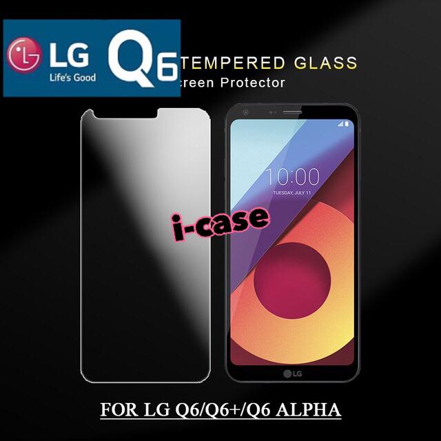 Jual LG Q6 LG Q6 Plus tempered glass clear Kota Administrasi