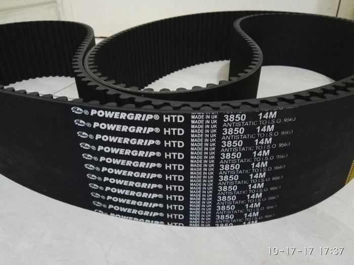 Gambar Timing belt Gates PowerGrip HTD 3850-14M-55 dari Ethan Belt Industri undefined Tokopedia