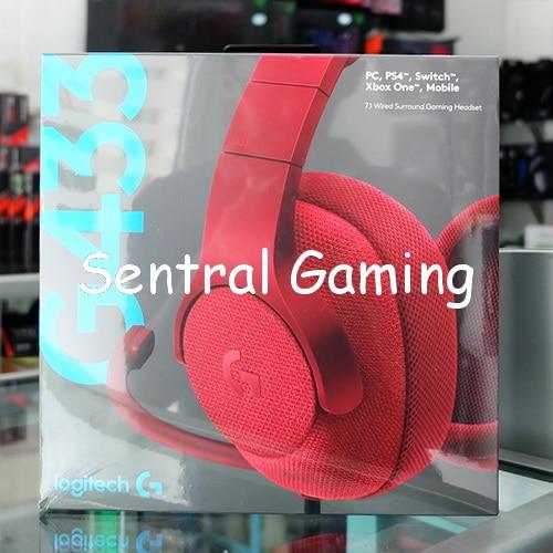 Jual Logitech G433 Red Surround Gaming 