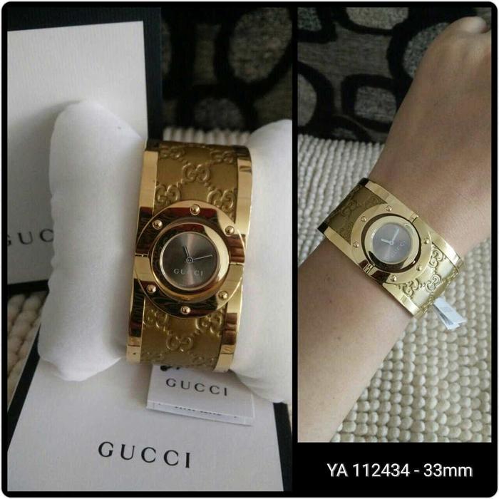 Jual Gucci Watch YA 112434 GOLD 
