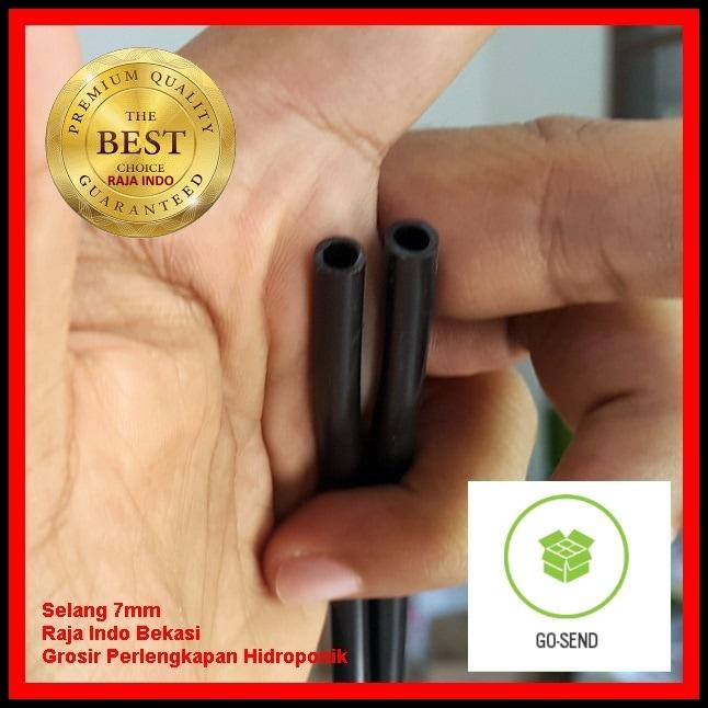 Gambar Selang 7mm HDPE / PE Kualitas Bagus Fertigasi Hidroponik Selang 7 mm - METERAN dari Raja Indo Bekasi undefined Tokopedia