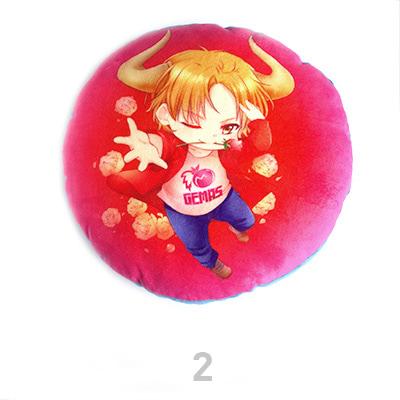 Gambar Bantal Zodiac Taurus - Merah dari re:ON Comics undefined Tokopedia