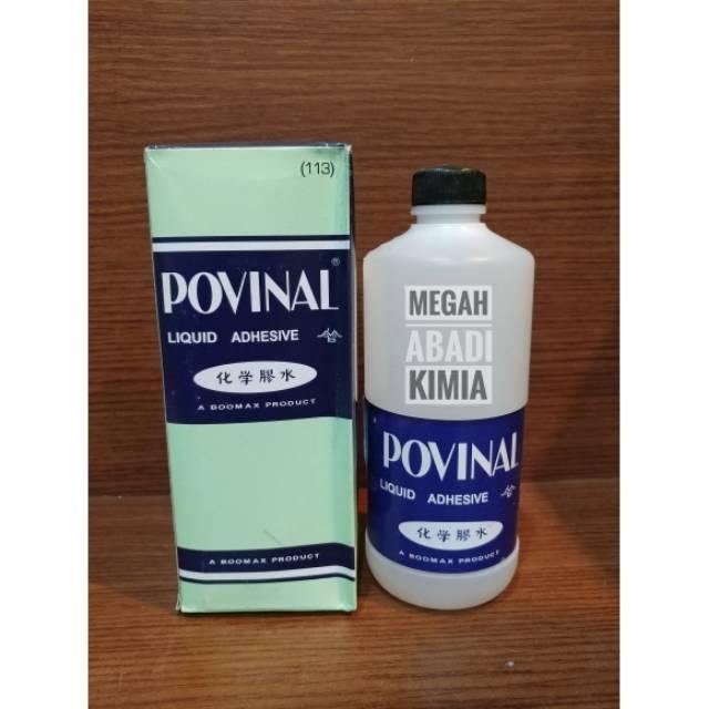 Gambar Lem Povinal 113 500 ML untuk buat slime dari Megah chem undefined Tokopedia