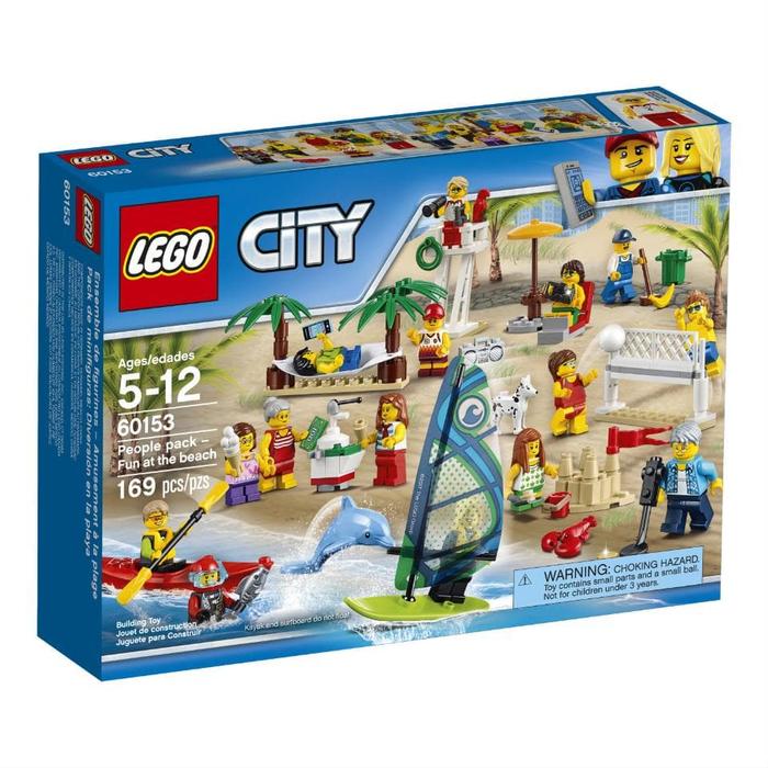 Jual Lego City 60153 People Pack Fun at the Beach Tangerang