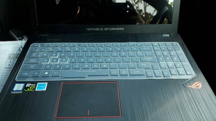 Jual keyboard protector For Asus ROG GL553V FX53VD FX53V