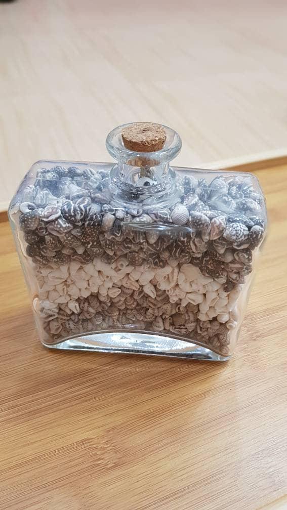 Gambar Seashells in a bottle Home Decor dari Peot's Garage undefined Tokopedia