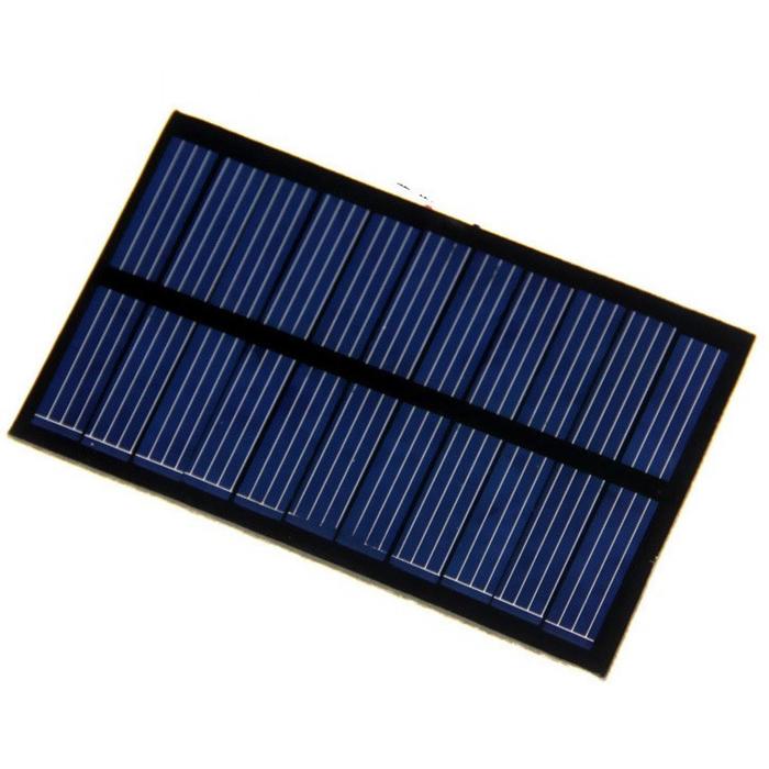Gambar Modul Solar Cell/Solar Panel Surya Mini 5V 1.1W 220mA DIY - Hitam dari glizshop undefined Tokopedia