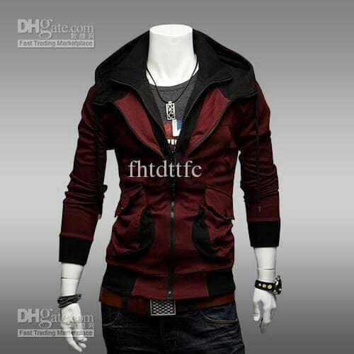 Gambar jaket assassin asasin opa oppa - Biru Muda, XL dari infinity olshop undefined Tokopedia