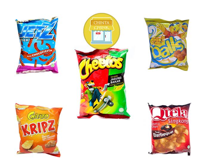 Gambar Chiki Cheetos / Jet Z / Chitato / Chiki Balls / Qtela 15g - Jet Z Choco dari Chintachink Shop undefined Tokopedia