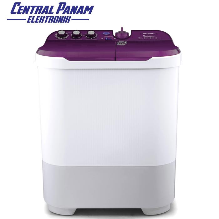Gambar SHARP - Mesin Cuci 2 Tabung 10 kg (ES-T1090)-Central Panam Elektronik dari CENTRAL PANAM ELEKTRONIK. undefined Tokopedia