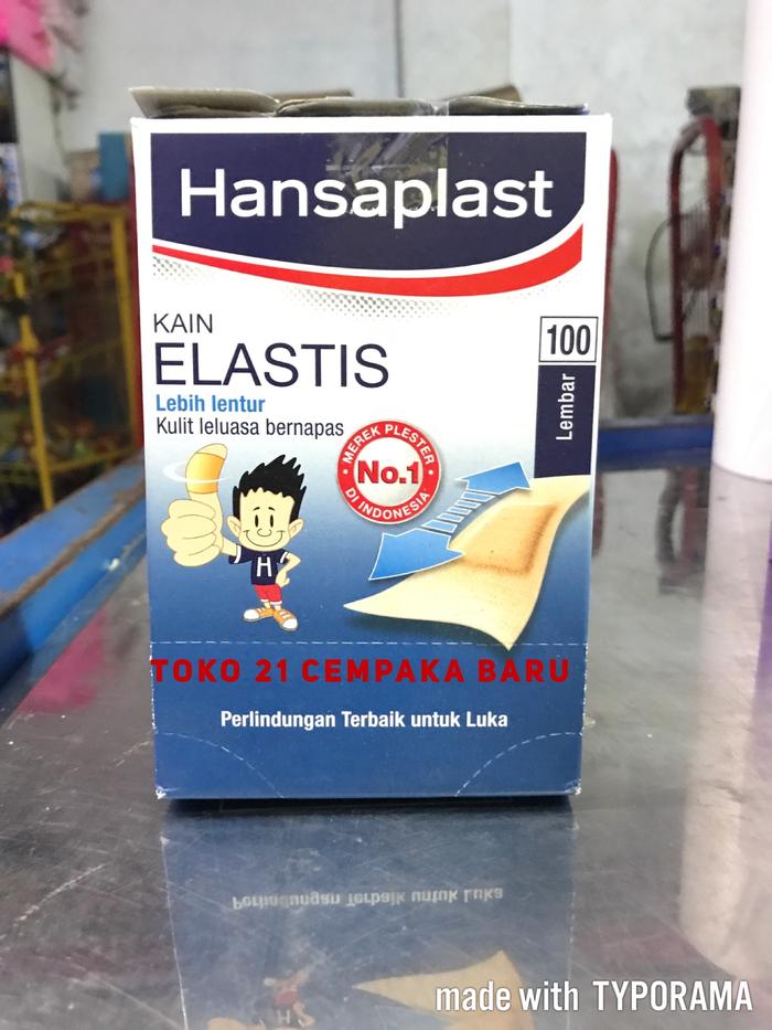 Jual Hansaplast Elastis 1 Box Isi 100 Lembar Kain Plester Luka Kulit Murah Jakarta Pusat Toko 21 Cempaka Baru Tokopedia
