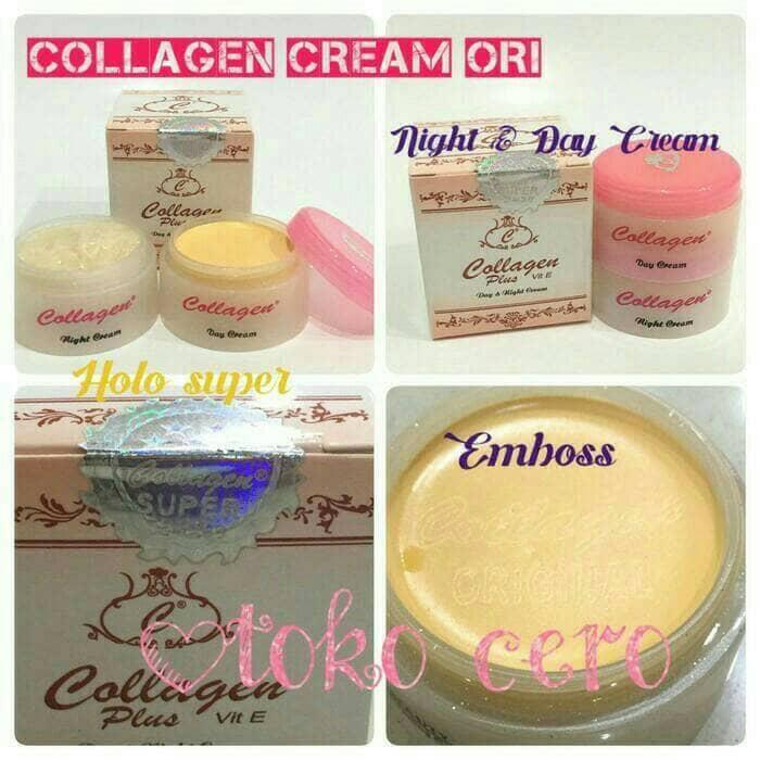 Jual Cream Collagen Asli Import Malaysia Siang Malam Kota Surakarta Dempo Solo Shop Tokopedia