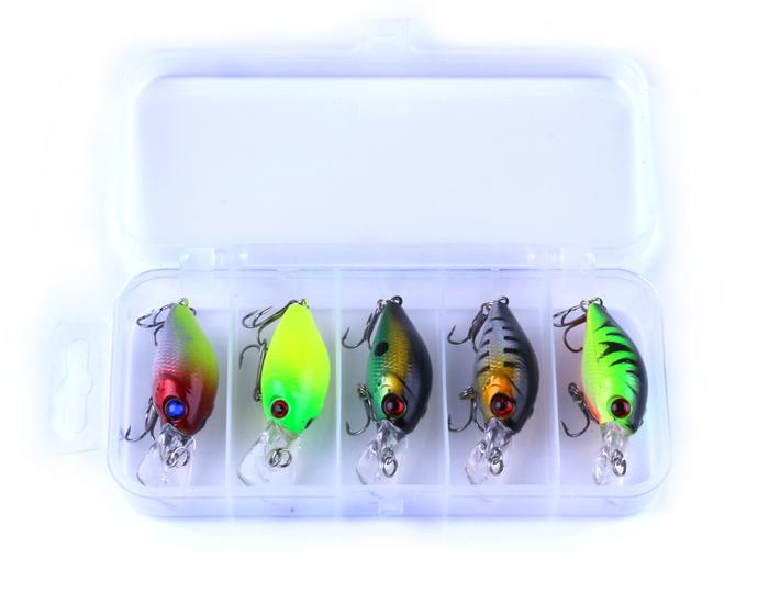 Gambar Umpan Ikan 5pc 4.2g Fishing Lure Kit Minnow floating Lure Crankbait dari Fiandralife undefined Tokopedia