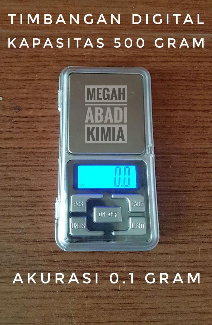 Gambar Timbangan Digital / kapasitas 500 gram dari Megah chem undefined Tokopedia