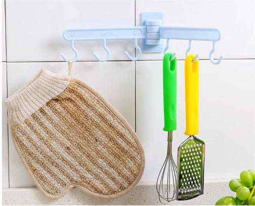 Gambar Gantungan alat dapur handuk lap sendok panci celemek tempel - HPD049 - Biru dari Toko49 undefined Tokopedia