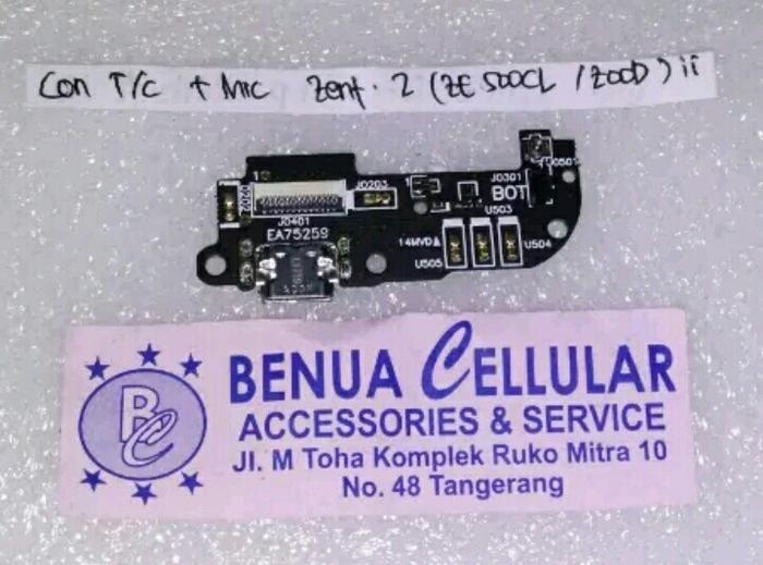 Connector Charger Mic Asus Zenfone ZE500CL Z00D di Benua Cell Tangerang  Tokopedia