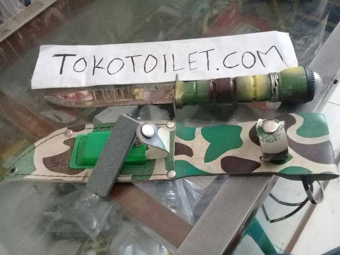 Jual pisau rambo hutan 10 inch parang golok pedang alat potong batu ...